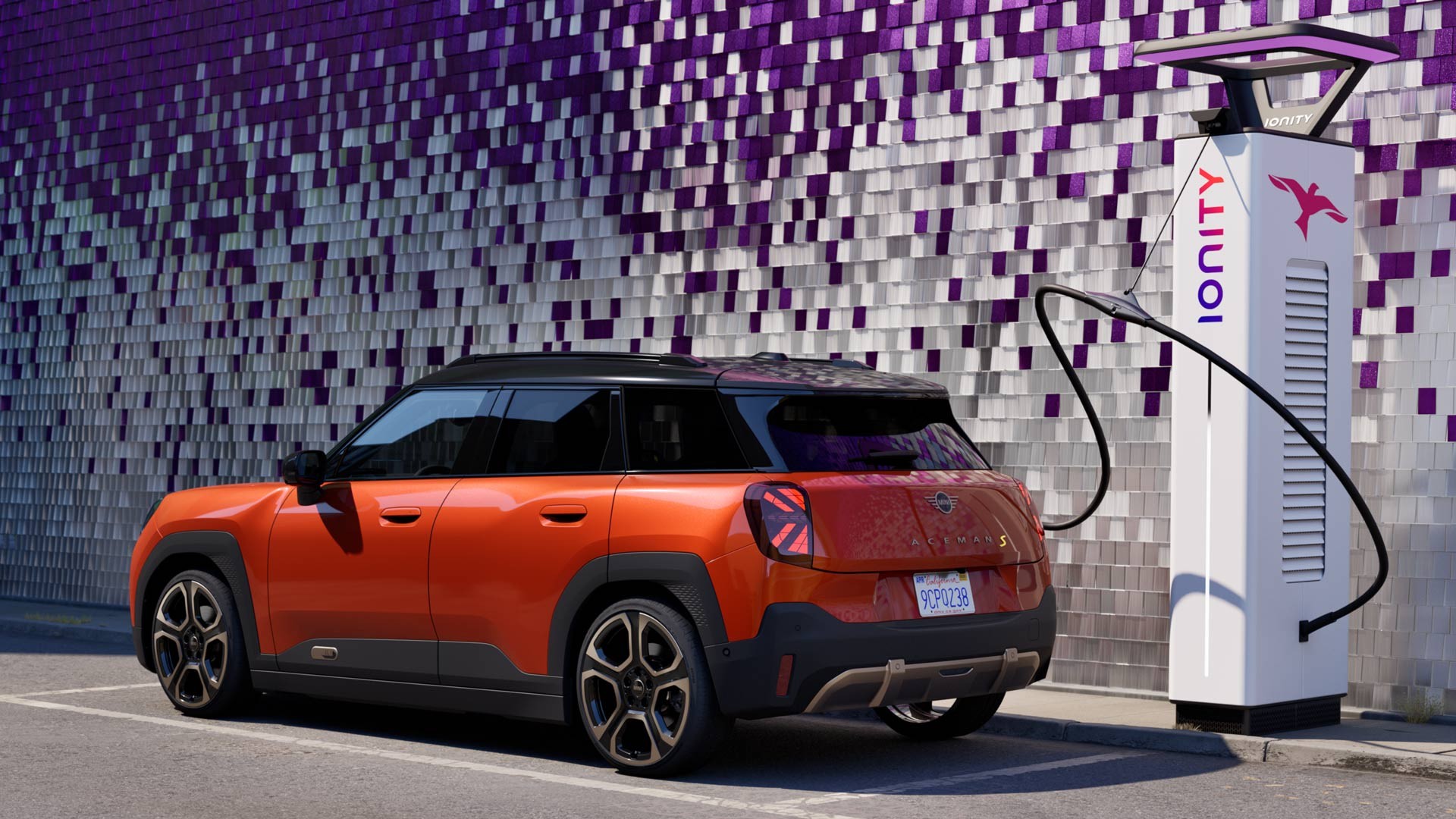 Elektrické MINI Aceman – nabíjení – nabíjení v zaměstnání